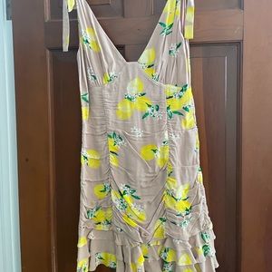 Marjorelle lemon dress